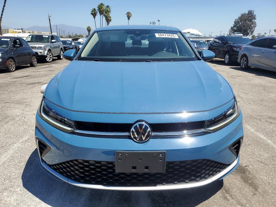 2025 Volkswagen Jetta VIN 3VW5X7BU3SM035350 COPART salvage auction — SIDE, Ca - Salvage Certificate, sold $7,300 on 2026-07-24 (photo 5)