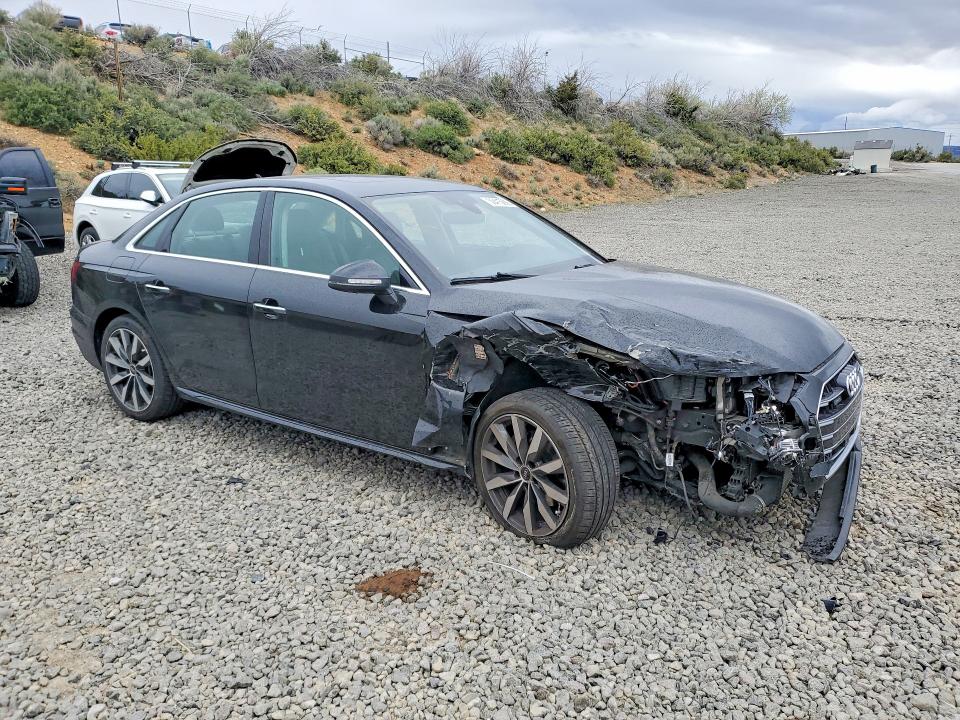 2022 Audi A4 VIN WAUBBAF48NA023656 COPART salvage auction — FRONT END, NV - SALVAGE TITLE, sold $6,100 on 2026-07-30 (photo 4)