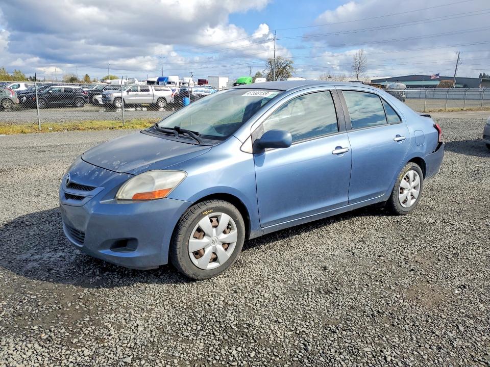 2007 Toyota Yaris VIN JTDBT903271082493 COPART salvage auction — REAR END, Or - Salvage Title Certificate, sold $700 on 2026-07-07 (photo 1)