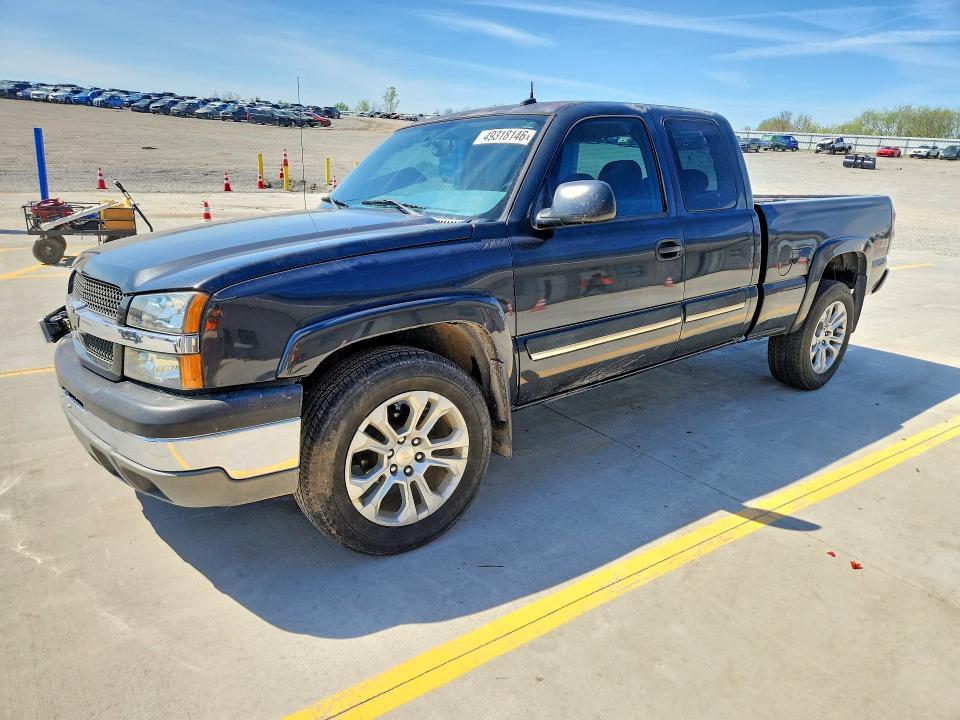 2004 Chevrolet Silverado VIN 1GCEK19T64E161061 COPART salvage auction — FRONT END, In - Cert Of Title-Salvage Title, sold $2,850 on 2026-07-09 (photo 1)