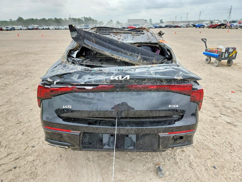 2026 Kia K5 VIN KNAG44J87T5409485 COPART salvage auction — ROLLOVER, Tx - Salvage Vehicle Title, sold $1,650 on 2026-07-31 (photo 6)