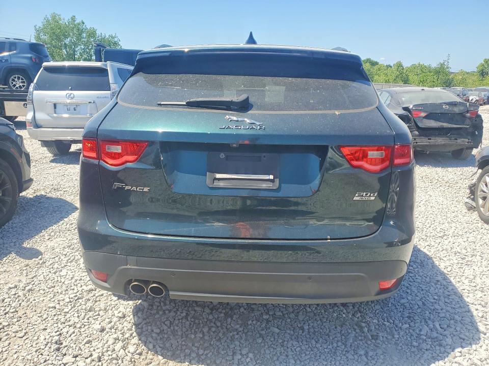 2017 Jaguar F-pace VIN SADCJ2BN7HA090868 COPART salvage auction — NORMAL WEAR, Al - Certificate Of Title, sold $2,000 on 2026-07-09 (photo 6)