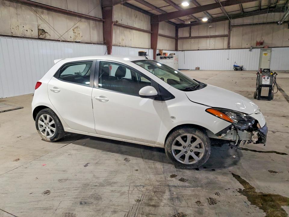 2012 Mazda 2 VIN JM1DE1LY7C0139766 COPART salvage auction — FRONT END, Id - Salvage Certificate Of Title, sold $275 on 2026-07-08 (photo 4)