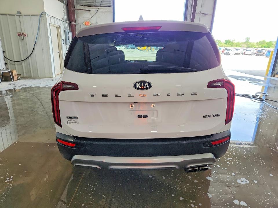 2021 Kia Telluride VIN 5XYP3DHC6MG161660 COPART salvage auction — ROLLOVER, Il - Salvage Certificate, sold $1,950 on 2026-07-06 (photo 6)