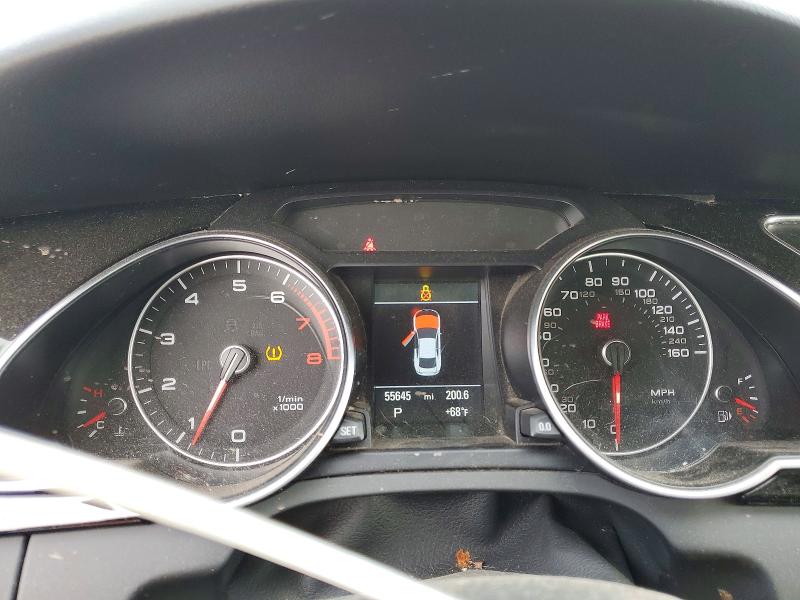 2017 Audi A5 VIN WAUD2AFR2HA000818 COPART salvage auction — FRONT END, OR - SALVAGE TITLE CERTIFICATE, sold $4,450 on 2026-07-06 (photo 9)