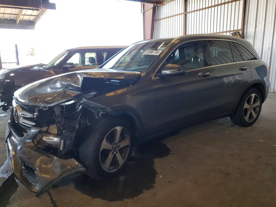 2019 Mercedes-benz Glc VIN WDC0G4KB5KV185633 COPART salvage auction — FRONT END, CA, sold $3,950 on 2026-07-16 (photo 1)