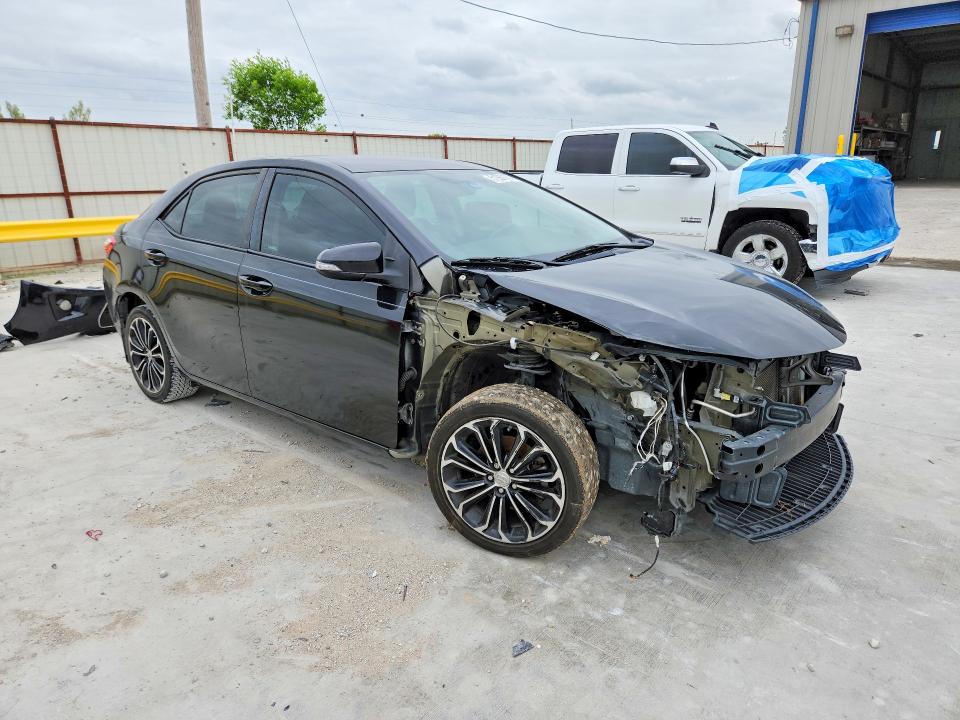 2015 Toyota Corolla VIN 5YFBURHEXFP209441 COPART salvage auction — FRONT END, TX - CERTIFICATE OF TITLE, sold $3,450 on 2026-07-24 (photo 4)