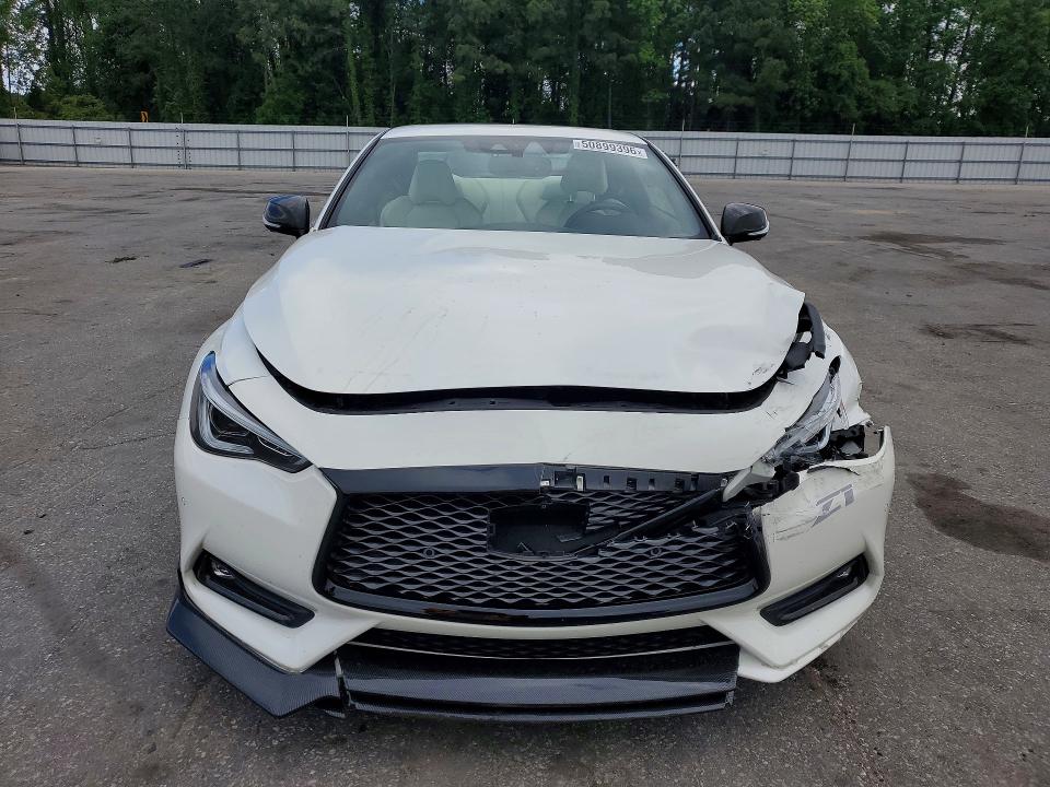 2018 Infiniti Q60 VIN JN1FV7EK4JM530547 COPART salvage auction — FRONT END, NC - SALVAGE CERTIFICATE OF TITLE, sold $9,800 on 2026-07-02 (photo 5)