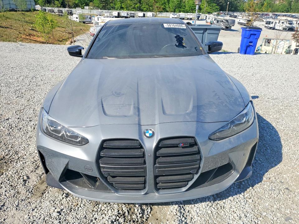 2022 BMW M4 VIN WBS33AZ08NCH76858 COPART salvage auction — REAR END, Ga - Cert Of Title-Salvage, sold $28,250 on 2026-07-20 (photo 5)