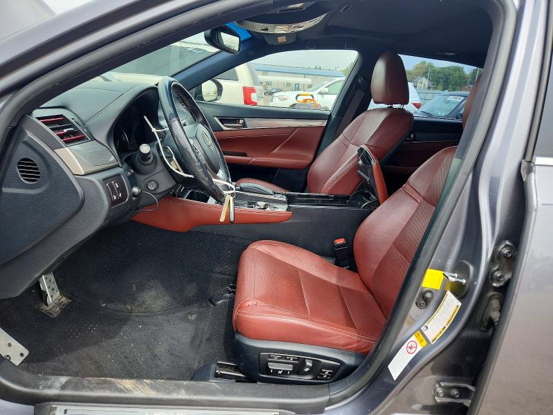 2015 Lexus Gs VIN JTHCE1BL6FA009749 COPART salvage auction — FRONT END, Salvage Title, sold $4,300 on 2026-07-10 (photo 7)