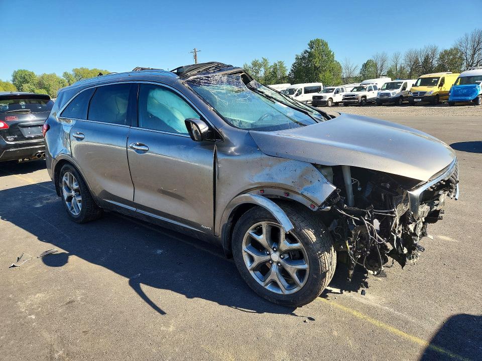 2016 Kia VIN 5XYPKDA11GG017952 COPART salvage auction — ROLLOVER, Or - Salvage Title Certificate, sold $575 on 2026-07-20 (photo 4)