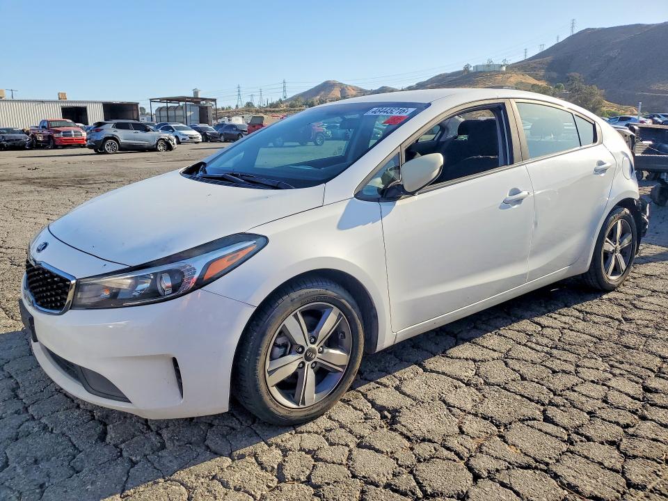 2018 Kia Forte VIN 3KPFL4A71JE218395 COPART salvage auction — REAR END, Ca - Salvage Certificate, sold $2,050 on 2026-07-09 (photo 1)