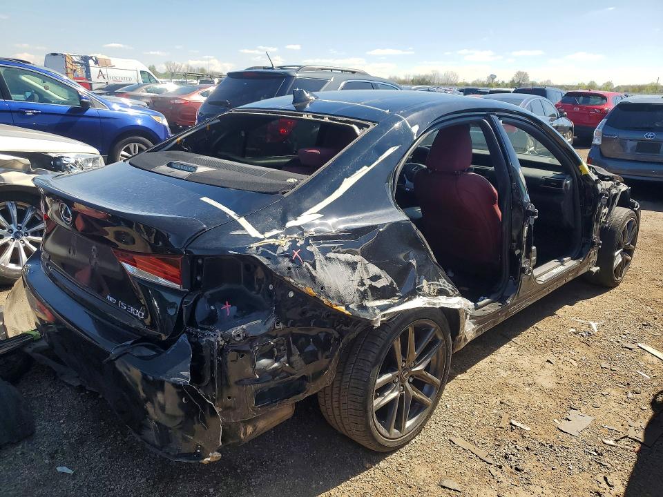 2020 Lexus Is VIN JTHG81F27L5041754 COPART salvage auction — SIDE, Il - Salvage Certificate, sold $4,800 on 2026-07-16 (photo 3)
