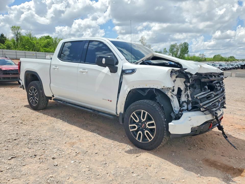 2025 GMC Sierra VIN 1GTUUEE80SZ341382 COPART salvage auction — Front End, OK - CERTIFICATE OF TITLE-JUNKED, sold $16,200 on 2026-06-11 (photo 4)