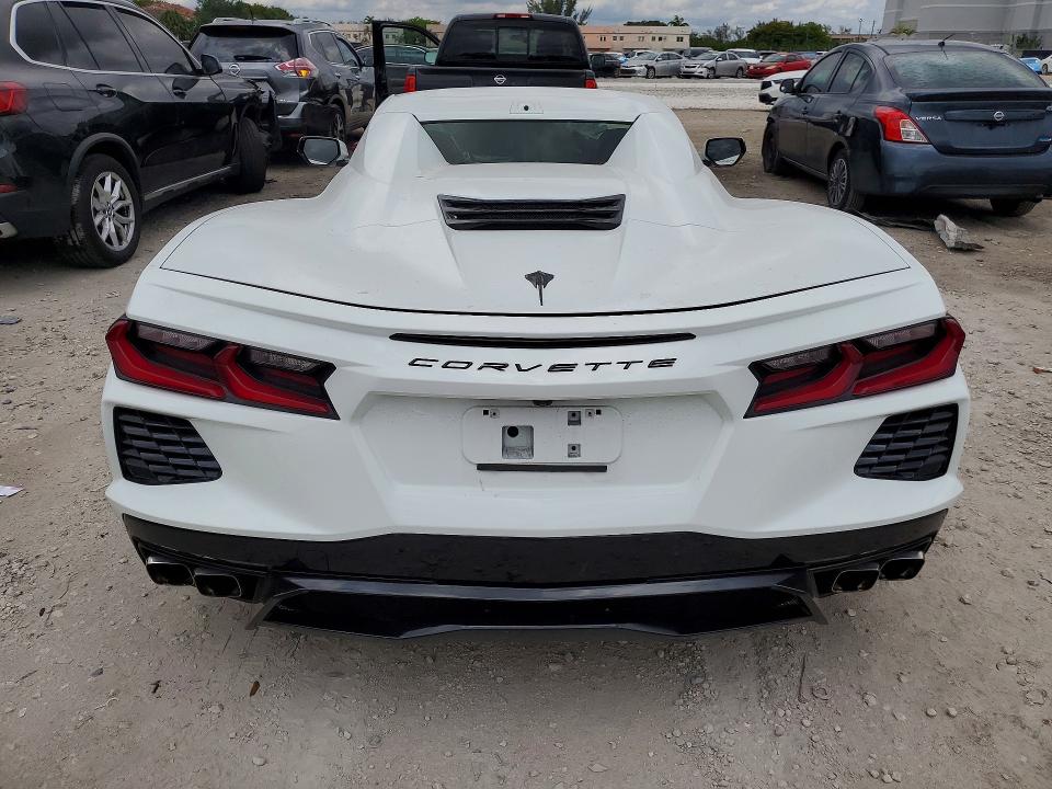 2021 Chevrolet Corvette VIN 1G1YA3D41M5119983 COPART salvage auction — FRONT END, FL - CERT OF TITLE SLVG REBUILDABLE, sold $34,750 on 2026-07-02 (photo 6)