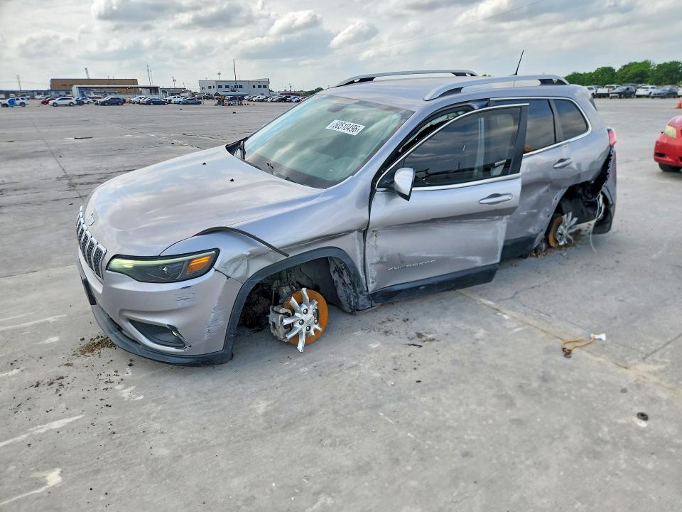 2019 Jeep Cherokee VIN 1C4PJLCB3KD240911 COPART salvage auction — ALL OVER, Tx - Salvage Vehicle Title, sold $1,550 on 2026-07-09 (photo 1)