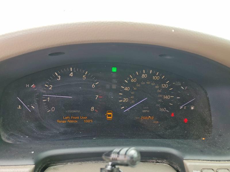 2006 Lexus Ls 430 VIN JTHBN36F165029931 COPART salvage auction — NORMAL WEAR, Ms - Certificate Of Title (P), sold $1,100 on 2026-07-07 (photo 9)