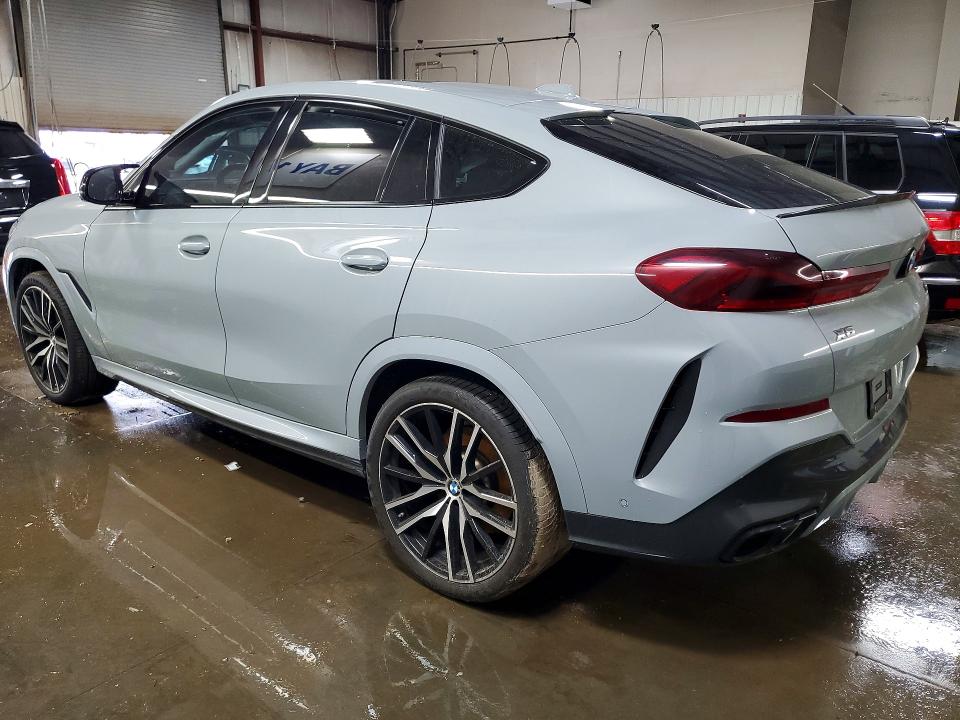 2024 BMW X6 VIN 5UX43EX04R9T77479 COPART salvage auction — FRONT END, Il - Salvage Certificate, sold $9,200 on 2026-07-21 (photo 2)