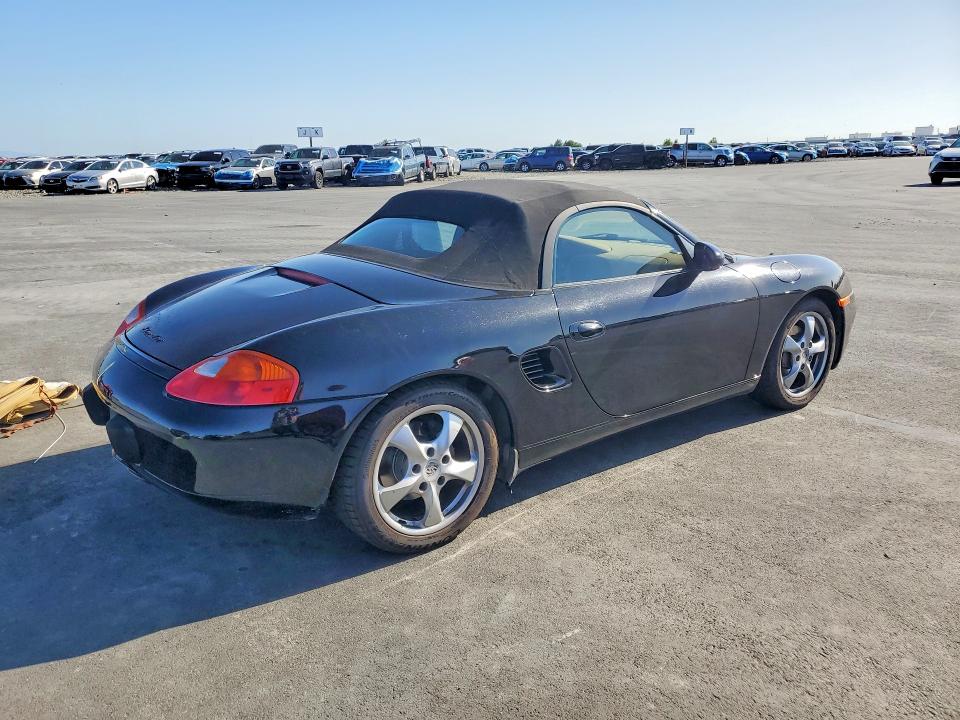 2002 Porsche Boxster VIN WP0CA29872U625506 COPART salvage auction — MECHANICAL, Ca - Salvage Acquisition Billofsale, sold $1,700 on 2026-09-14 (photo 3)