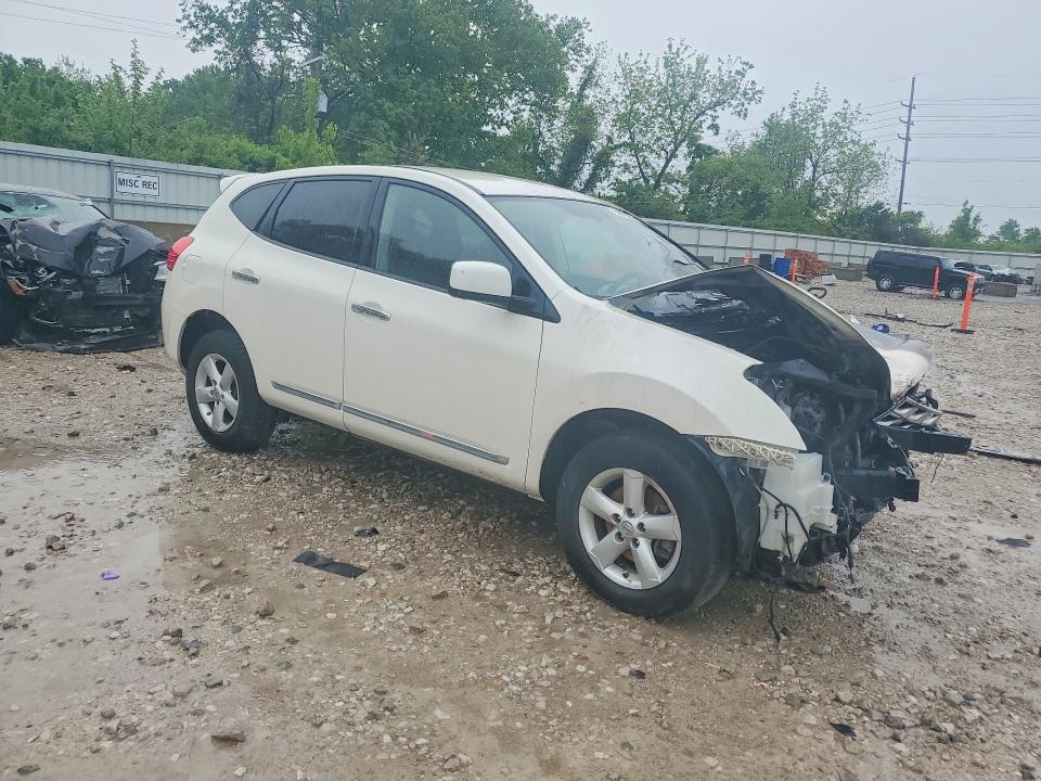 2013 Nissan Rogue sport VIN JN8AS5MT8DW554880 COPART salvage auction — ENGINE BURN, Mo - Salvage Certificate Of Title, sold $275 on 2026-07-28 (photo 4)