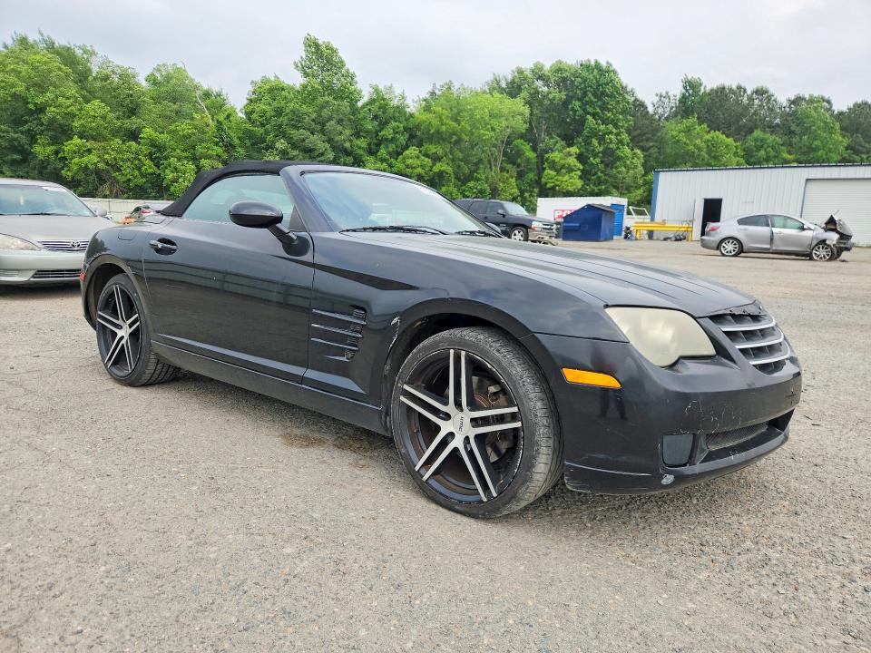 2005 Chrysler Crossfire VIN 1C3AN55L45X058539 COPART salvage auction — MINOR DENT/SCRATCHES, Ar - Cert Of Title-Salvage (P), sold $1,300 on 2026-07-09 (photo 4)