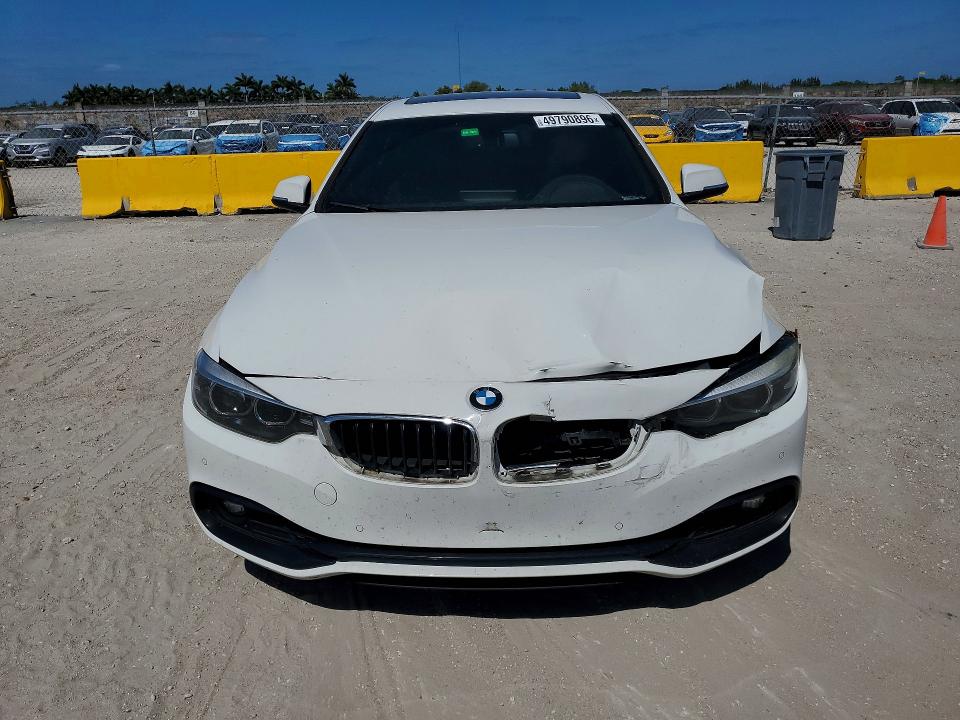 2019 BMW 4er VIN WBA4J1C50KBM18672 COPART salvage auction — FRONT END, Salvage Title, sold $4,750 on 2026-07-20 (photo 5)