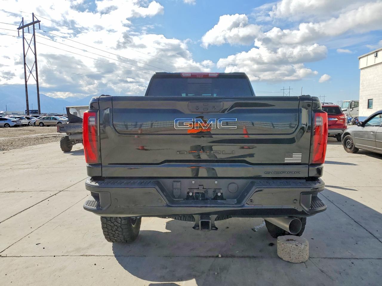 2026 GMC Sierra VIN 1GT4UYEY2TF203816 COPART salvage auction — Front End, UT - SALVAGE CERTIFICATE, sold $33,500 on 2026-06-29 (photo 6)