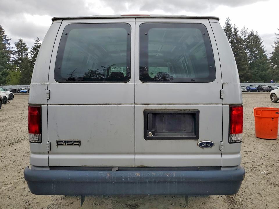 2008 Ford E 150 VIN 1FTNE14W78DA90313 COPART salvage auction — VANDALISM, Wa - Aff Of Loss/Rel Of Interest, sold $2,050 on 2026-07-06 (photo 6)