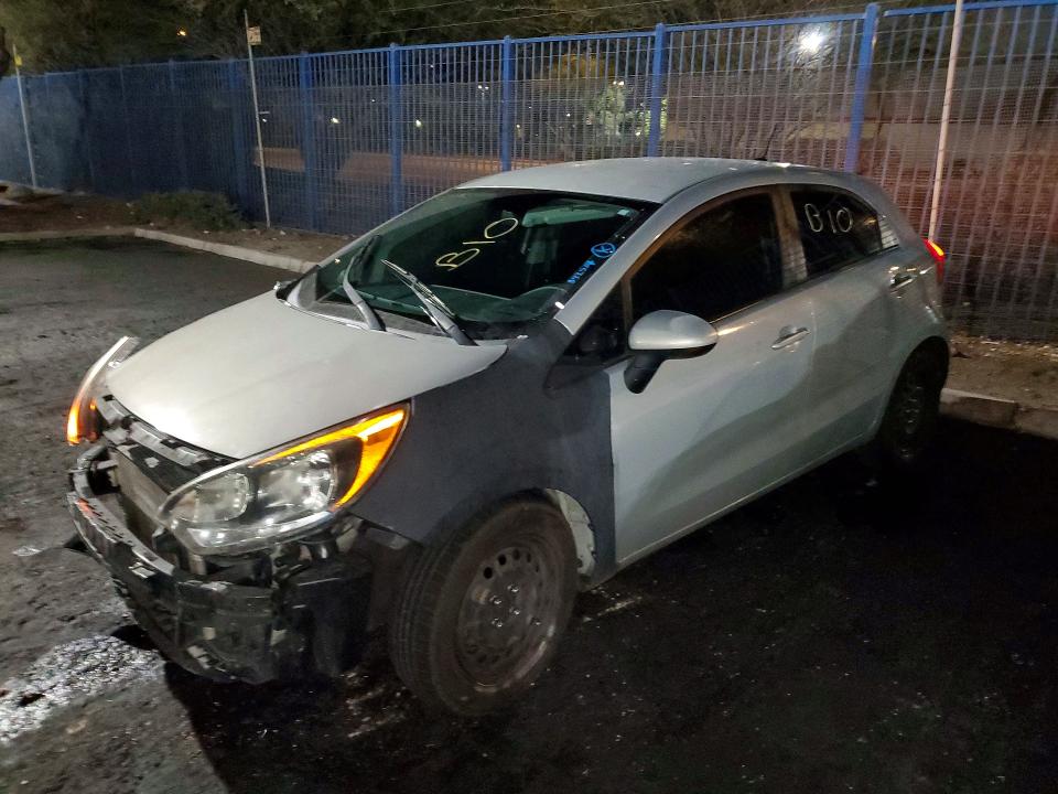 2013 Kia Rio VIN KNADN5A35D6103813 COPART salvage auction — FRONT END, NV - SALVAGE TITLE, sold $425 on 2026-07-02 (photo 1)