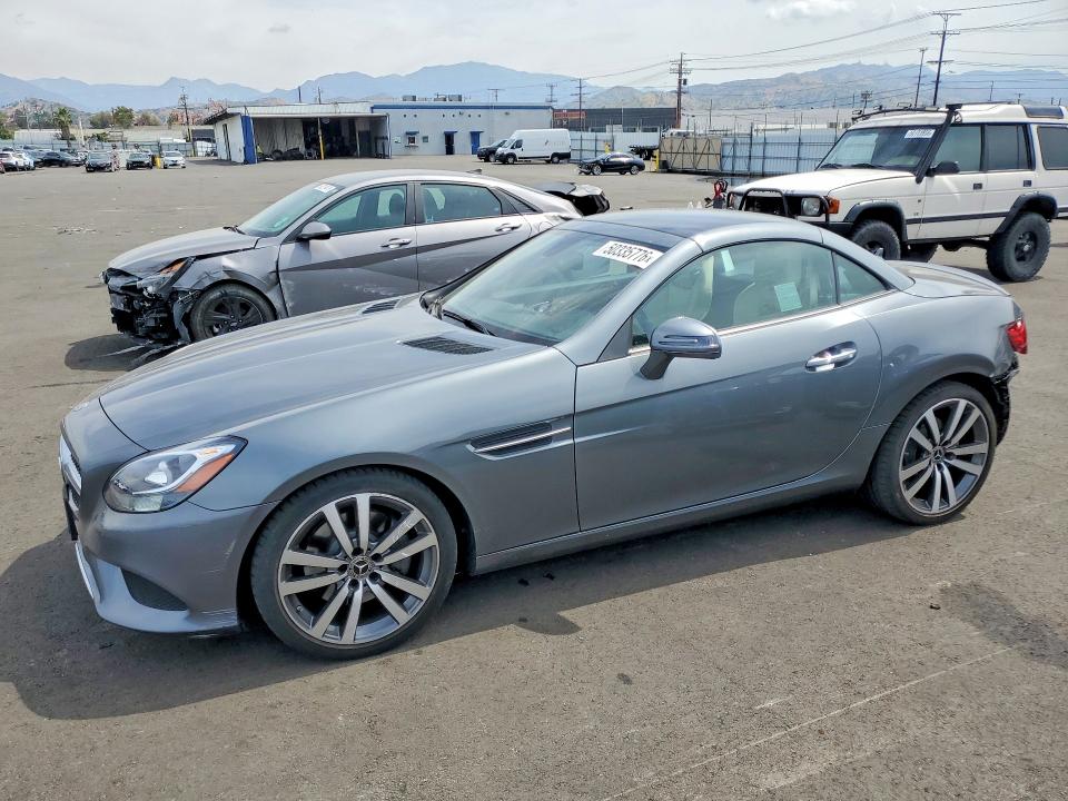 2020 Mercedes-benz Slc-klasse VIN WDDPK3JA1LF167010 COPART salvage auction — REAR END, CA - SALVAGE CERTIFICATE, sold $11,400 on 2026-08-03 (photo 1)