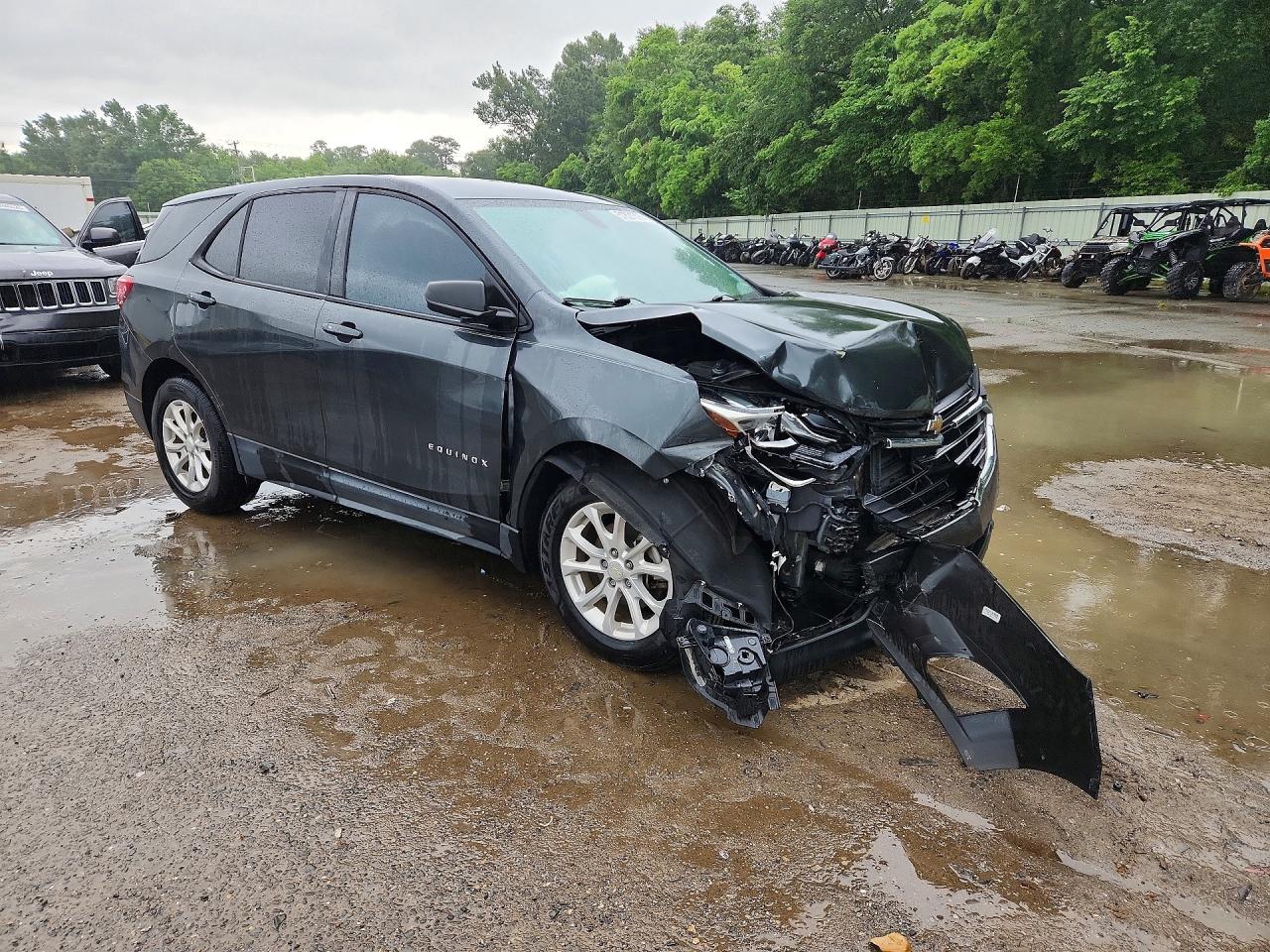 2018 Chevrolet Equinox VIN 3GNAXHEV7JS506168 COPART salvage auction — Front End, LA - CERT OF TITLE-SALVAGE, sold $2,100 on 2026-07-09 (photo 4)