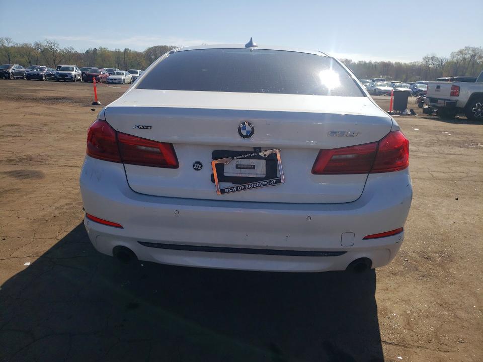 2018 BMW 5er VIN WBAJA7C56JWA72627 COPART salvage auction — FRONT END, Salvage Title, sold $4,600 on 2026-07-10 (photo 6)