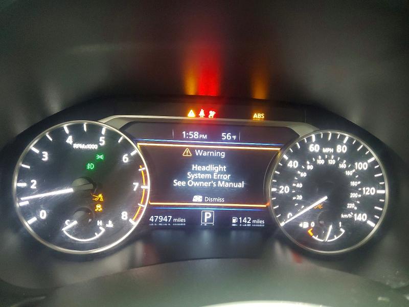2022 Nissan Altima VIN 1N4BL4CV6NN415306 COPART salvage auction — FRONT END, Il - Salvage Certificate, sold $4,350 on 2026-07-02 (photo 9)