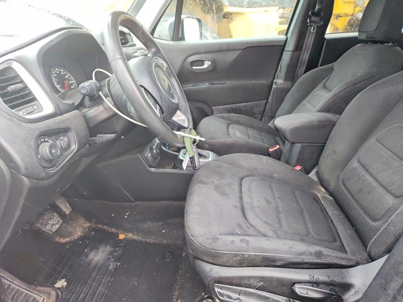 2018 Jeep Renegade VIN ZACCJBBB8JPJ04572 COPART salvage auction — FRONT END, Il - Salvage Certificate, sold $850 on 2026-07-13 (photo 7)