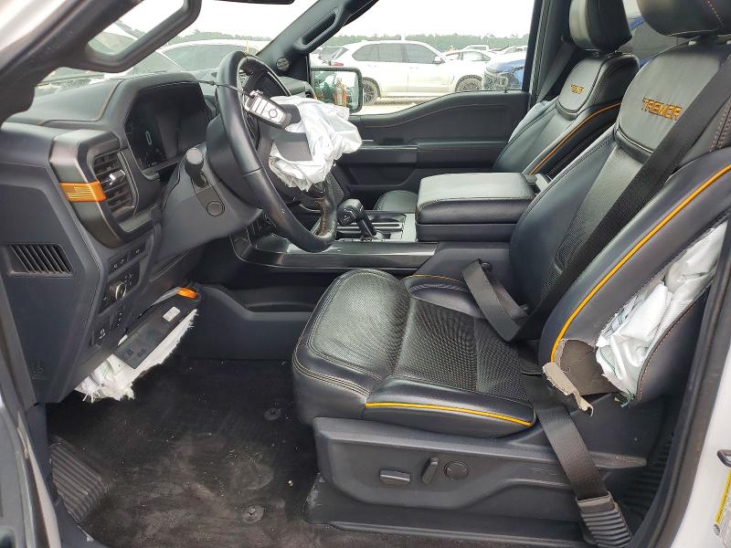 2022 Ford F-150 lightning VIN 1FTEW1E80NFB31331 COPART salvage auction — FRONT END, Tx - Salvage Vehicle Title, sold $12,300 on 2026-07-10 (photo 9)