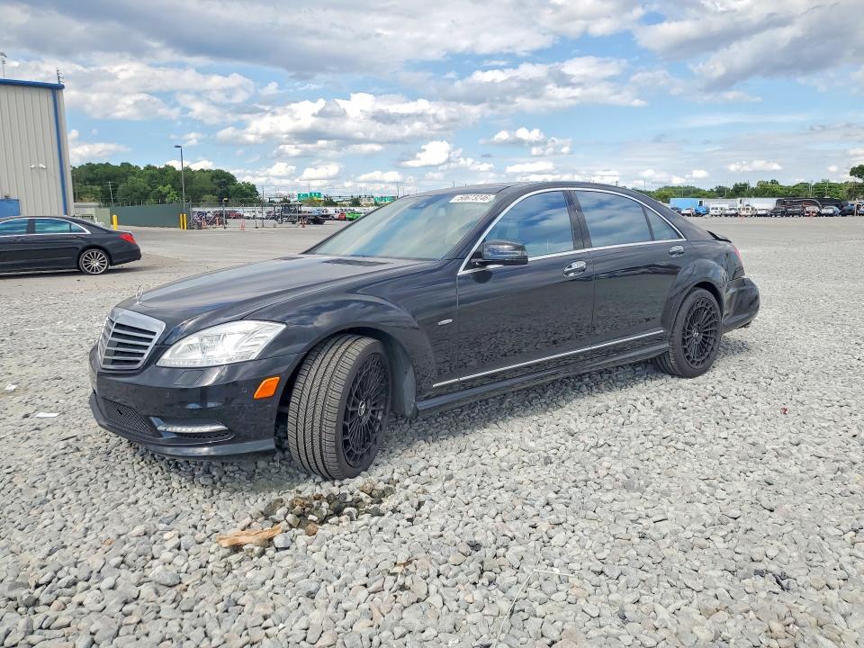 2012 Mercedes-benz S-klasse VIN WDDNG7DB5CA464427 COPART salvage auction — REAR END, Salvage Title, sold $6,000 on 2026-07-15 (photo 1)