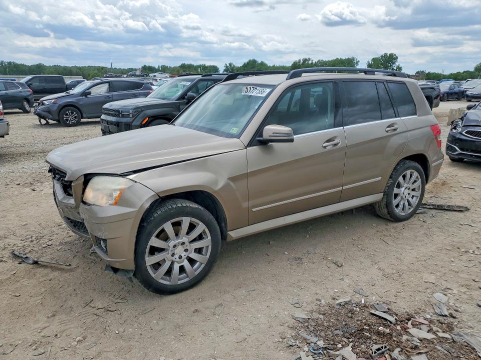 2010 Mercedes-benz Glk-class VIN WDCGG5GB3AF434369 COPART salvage auction — FRONT END, ID - SALVAGE CERTIFICATE OF TITLE, sold $550 on 2026-07-16 (photo 1)