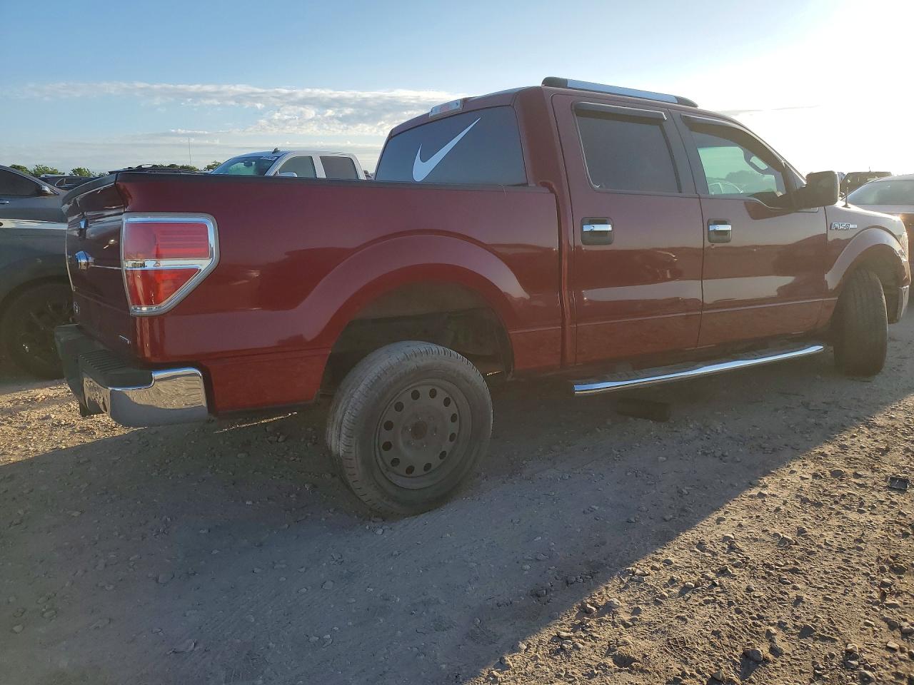2013 Ford F-150 Lightning VIN 1FTEW1CM1DFE03660 COPART salvage auction — Front End, TX - SALVAGE VEHICLE TITLE, sold $1,250 on 2026-06-25 (photo 3)