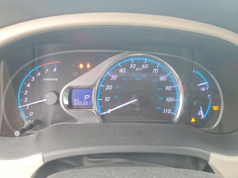 2014 Toyota Sienna VIN 5TDYK3DC4ES503182 COPART salvage auction — FRONT END, Sc - Cert Of Title-Salvage, sold $1,200 on 2026-07-06 (photo 9)