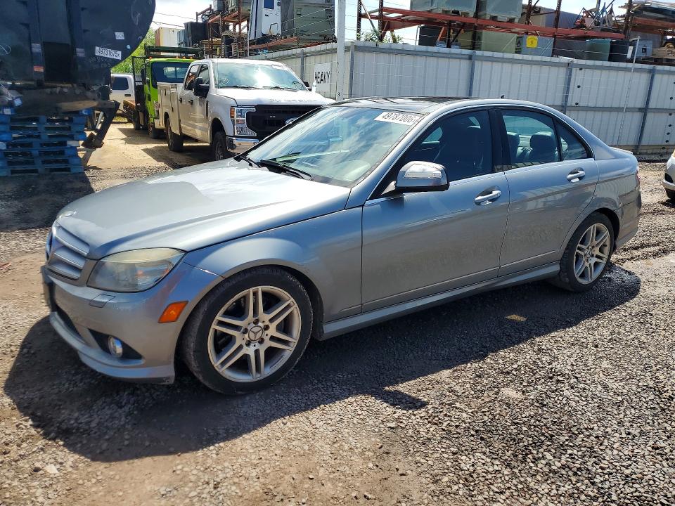 2008 Mercedes-benz C-klasse VIN WDDGF56X78F138938 COPART salvage auction — WATER/FLOOD, HI - CERTIFICATE OF SALVAGE, sold $450 on 2026-07-27 (photo 1)