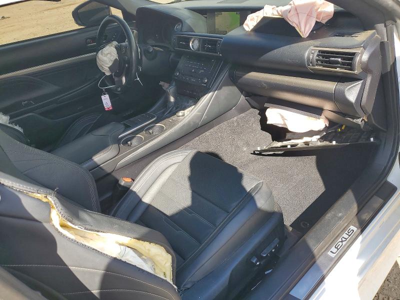 2015 Lexus Rc VIN JTHHE5BC9F5003711 COPART salvage auction — FRONT END, Md - Cert Of Salvage > 75% Damage, sold $600 on 2026-07-23 (photo 8)