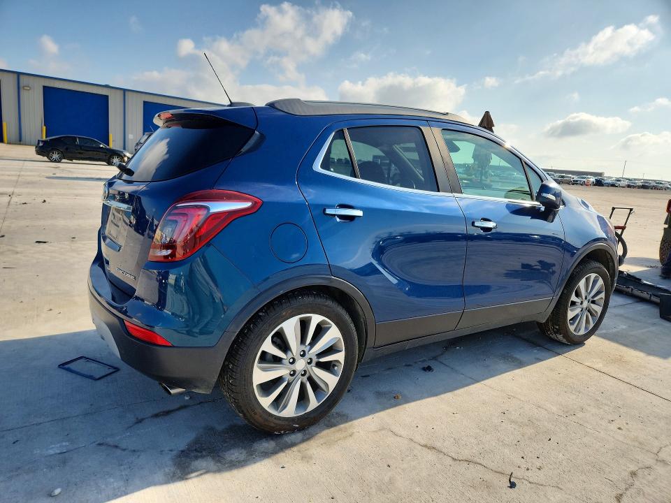 2019 Buick Encore VIN KL4CJASB9KB747712 COPART salvage auction — REAR END, Tx - Salvage Vehicle Title, sold $2,500 on 2026-07-10 (photo 3)