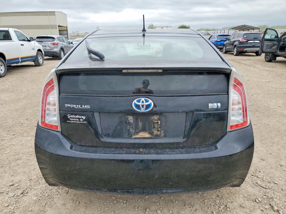 2014 Toyota Prius VIN JTDKN3DU3E0378345 COPART salvage auction — SIDE, Mo - Salvage Certificate Of Title, sold $1,300 on 2026-07-09 (photo 6)