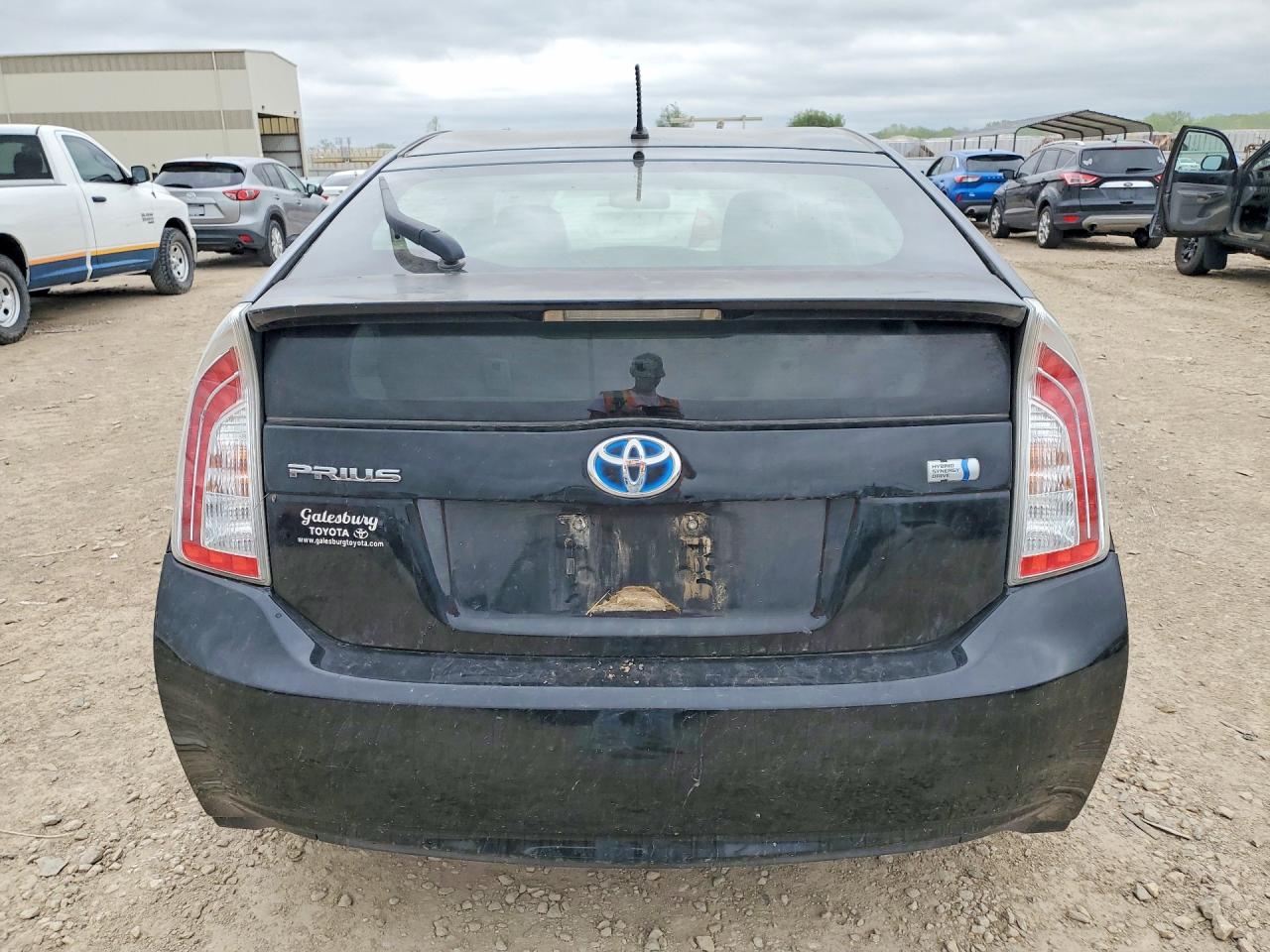 2014 Toyota Prius VIN JTDKN3DU3E0378345 COPART salvage auction — Side, MO - SALVAGE CERTIFICATE OF TITLE, sold $1,300 on 2026-06-30 (photo 6)