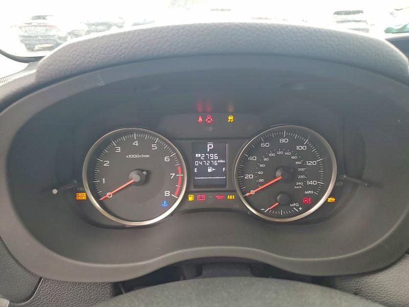 2015 Subaru Xv VIN JF2GPADC5F8272107 COPART salvage auction — FRONT END, Il - Salvage Certificate, sold $2,500 on 2026-07-31 (photo 9)