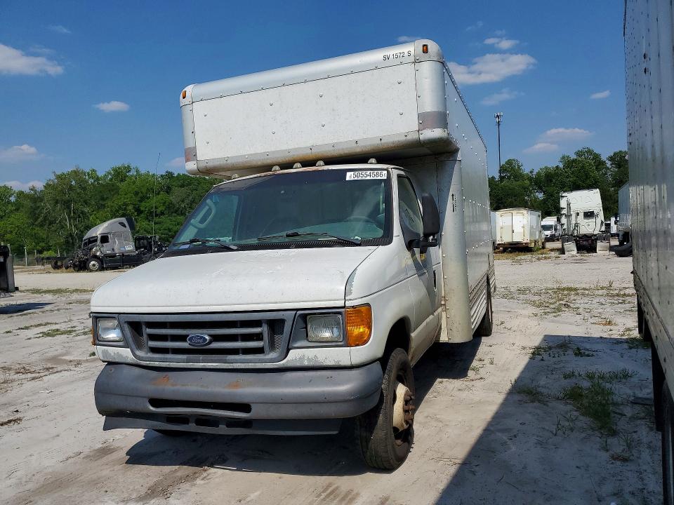 2007 Ford Econoline VIN 1FDXE45S47DA23832 COPART salvage auction — FRONT END, Ga - Cert Of Title-Salvage, sold $250 on 2026-07-09 (photo 1)