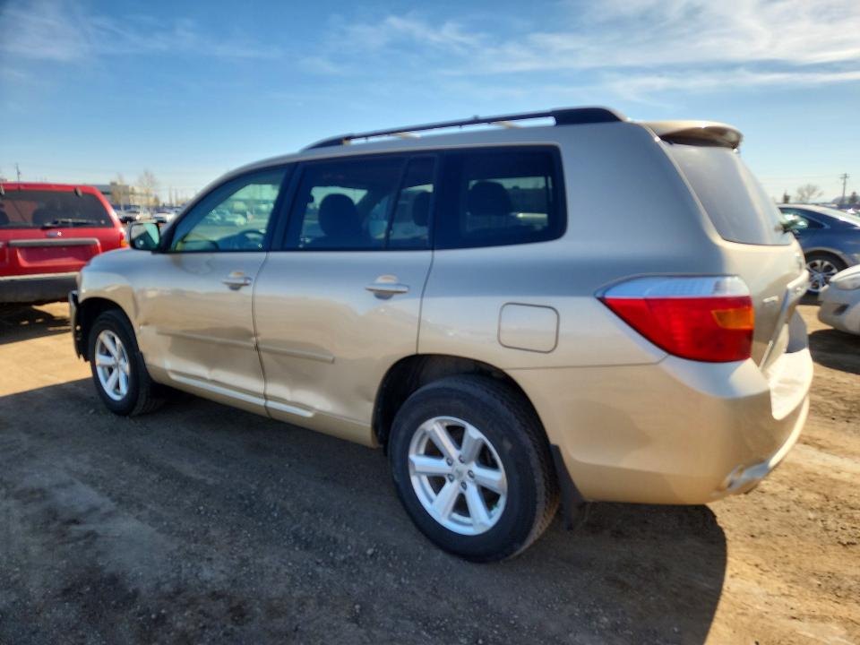 2009 Toyota Highlander VIN JTEES44A892112181 COPART salvage auction — FRONT END, Ab - Bos - Salvage, sold $4,000 on 2026-07-07 (photo 2)