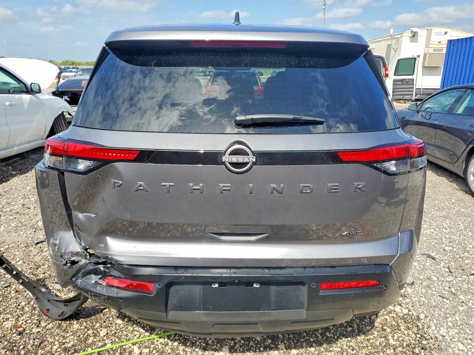 2026 Nissan Pathfinder VIN 5N1DR3AE9TC215314 COPART salvage auction — REAR END, TN - CERTIFICATE OF TITLE, sold $19,400 on 2026-07-29 (photo 6)