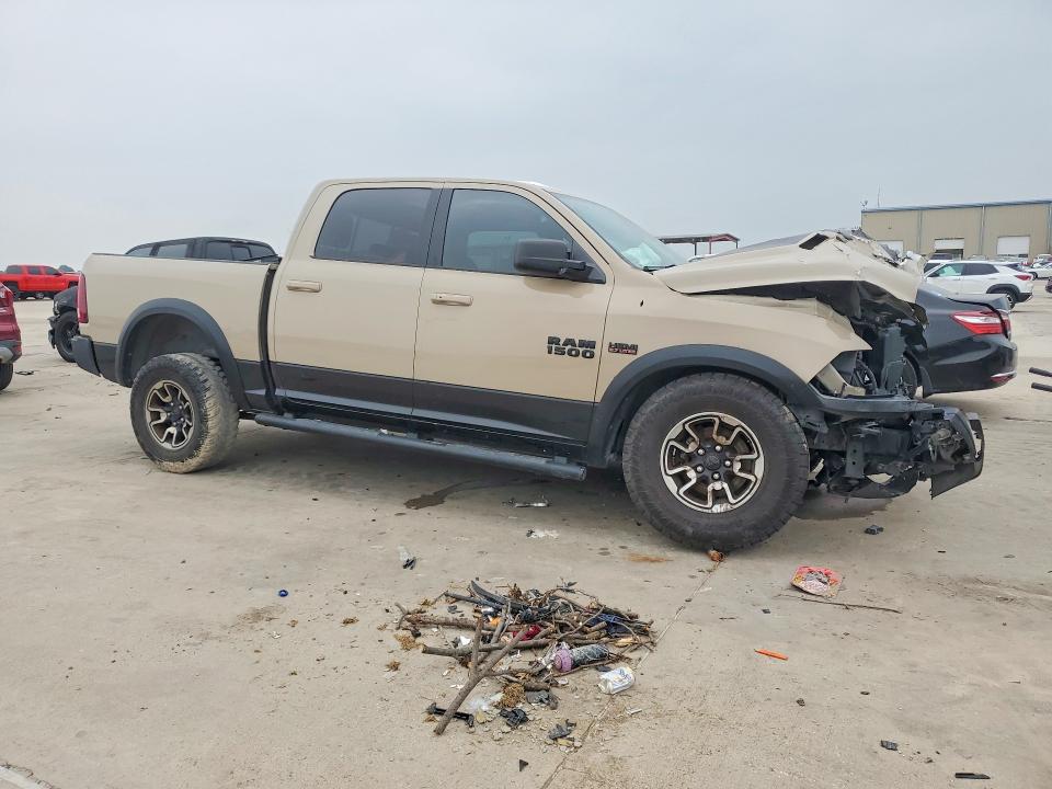 2017 Ram 1500 VIN 1C6RR7YT5HS611931 COPART salvage auction — FRONT END, Tx - Salvage Vehicle Title, sold $1,750 on 2026-07-02 (photo 4)