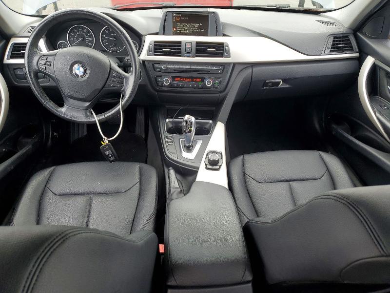 2014 BMW 3er VIN WBA3C3G58ENS71130 COPART salvage auction — REAR END, Ca - Salvage Certificate, sold $1,500 on 2026-07-08 (photo 8)